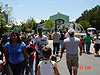 Walking into the park