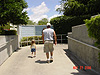 Jordan and Ken walking up to see another view of the walrus
