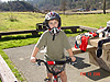 Tyler on his bike