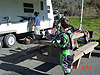 Tyler getting back from a ride