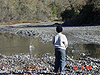Tyler skipping rocks