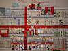 A sticker display