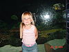 Jordan at the shark exhibit