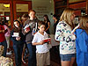Tyler in line