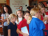 Kelly and Kyra in line