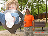 Jordan swinging