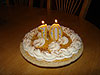 Tyler's pie for his birthday