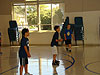 Tyler at his first practice