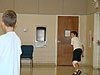 Tyler after he served the ball