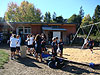 The kids before the game