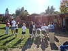 The kids before the game