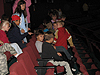The kids taking their seats