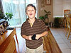 Tyler looking happy with his gift