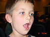 Tyler being silly after the show