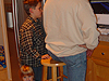 Jordan playing with Ken and Tyler before the show