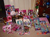 Some of the kids' presents