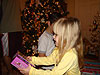 Jordan checking out her fairy-catching kit