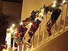 The kids' stockings