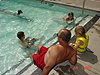 Tyler, Ken, and Jordan at the lodge pool