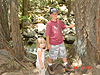 Jordan and Tyler on the path to Bridal Veil Falls