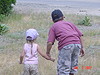 Jordan and Tyler trying to sneek up on some wildlife