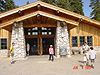 Ken, Jordan, and Tyler at the store at Glacier Point