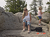 Tanya and Jordan at Glacier Point