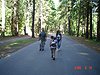 Ryan, Tanya, Tyler, and Jordan on the way to the trail to Vernal Falls