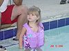 Jordan in the pool