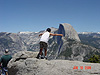Tyler pretending to fall