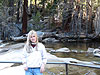 Tanya at the top of Vernal Falls