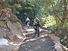 Tanya and Tyler heading up the path